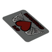 Magnet Flexible Coeur/ailes...APS (Côté Droit)