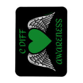Magnet Flexible Coeur/ailes...C Diff (Vertical)