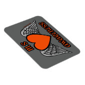 Magnet Flexible Coeur/ailes...MS (Côté Droit)