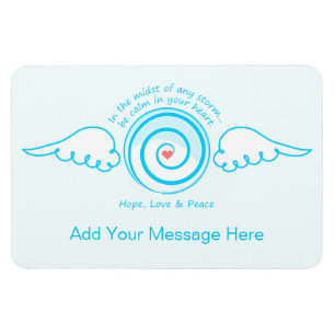 Magnet Flexible Coeur calme dans une tempête