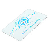 Magnet Flexible Coeur de calme dans une tempête (Côté Gauche)