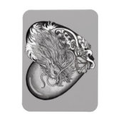 Magnet Flexible Cœur de dragon (Vertical)