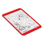 Magnet Flexible Coeur de Marcenivo - KidsArt pour CHOC (Côté Droit)