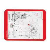 Magnet Flexible Coeur de Marcenivo - KidsArt pour CHOC (Horizontal)