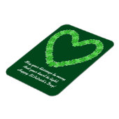 Magnet Flexible Coeur De Shamrock (Côté Gauche)