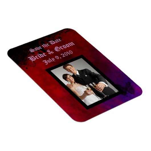 Magnet Flexible Coeur gothique (Côté Droit)