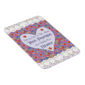 Magnet Flexible Coeur Inspiration Amitié Citation Aimant Fridge (Côté Droit)