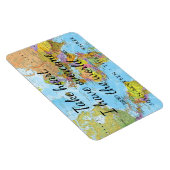 Magnet Flexible Coeur, j'ai surmonté le monde. (Côté Droit)