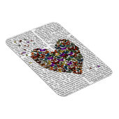 Magnet Flexible Coeur papillon (Côté Droit)