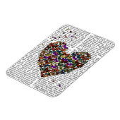 Magnet Flexible Coeur papillon (Côté Gauche)