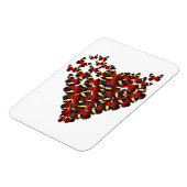 Magnet Flexible Coeur papillon (Côté Gauche)