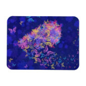 Magnet Flexible Coeur papillon - Amour (Horizontal)