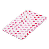 Magnet Flexible Coeurs aquarelle (Côté Gauche)