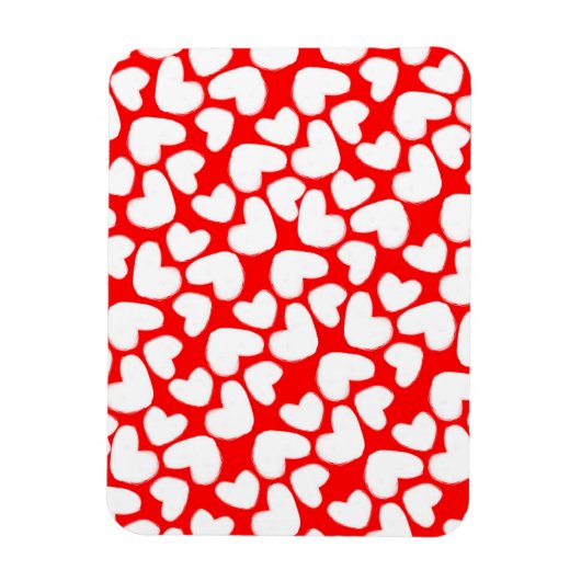 Magnet Flexible Coeurs dessinés 2014 (Vertical)