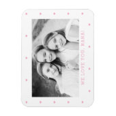 Magnet Flexible Coeurs doux COULEUR ÉDITABLE Aimant personnalisé (Vertical)