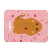 Magnet Flexible Coeurs et étoiles confortables Graphisme (Horizontal)