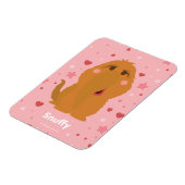 Magnet Flexible Coeurs et étoiles confortables Graphisme (Côté Gauche)