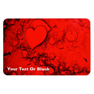 Magnet Flexible Coeurs sensibles