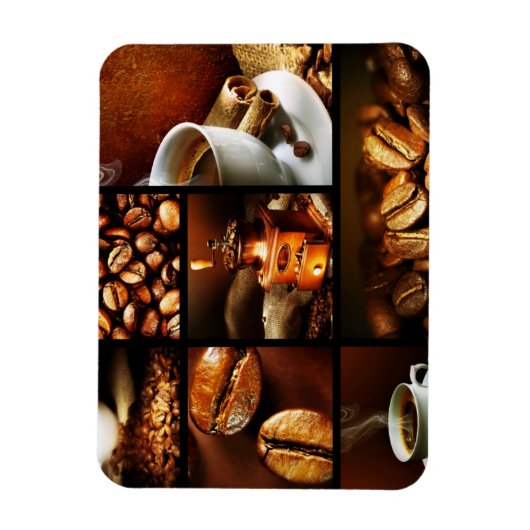 Magnet Flexible Coffee Collage 2 (Vertical)