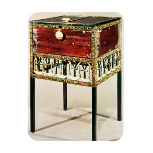 Magnet Flexible Coffret fleuri du trésor de Tutankhamun