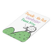 Magnet Flexible Coiffeur (Côté Gauche)