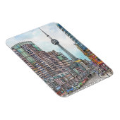 Magnet Flexible Coin par King Street (Côté Droit)