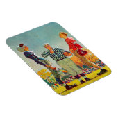 Magnet Flexible Coin Toss by Norman Rockwell (Côté Droit)