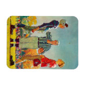 Magnet Flexible Coin Toss by Norman Rockwell (Horizontal)