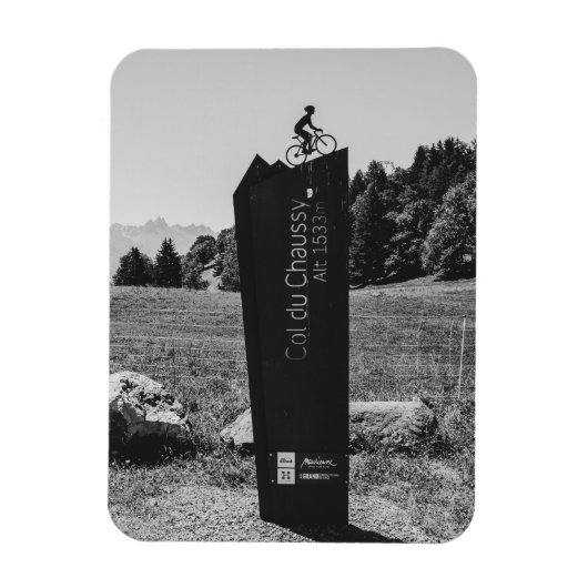 Magnet Flexible Col du Chaussy, Montvernier, France (Vertical)