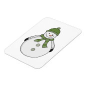 Magnet Flexible Cold snowman (Côté Gauche)
