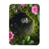 Magnet Flexible Colibri dans le nid (Vertical)