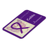 Magnet Flexible Colitis Sensibilisation Ruban Angle magnétique per (Côté Gauche)