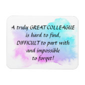 Magnet Flexible Collaborateur/collègue (Horizontal)