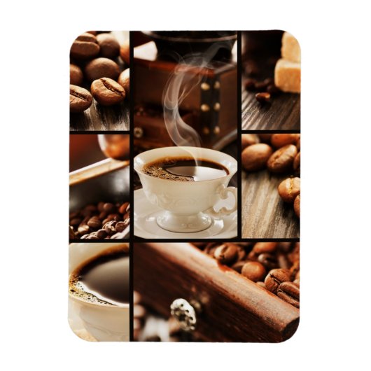 Magnet Flexible Collage de café (Vertical)