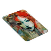 Magnet Flexible Collage de femmes médiatiques mixtes (Côté Droit)