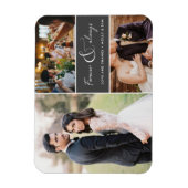 Magnet Flexible Collage de Merci photo pour toujours et toujours g (Vertical)