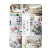 Magnet Flexible Collage de photos d'animaux de compagnie (Vertical)