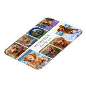 Magnet Flexible Collage de photos de chien simple (Côté Gauche)