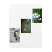 Magnet Flexible Collage de photos de Moira, Riley et Tyler (Vertical)