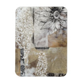 Magnet Flexible Collage Fleur II (Vertical)