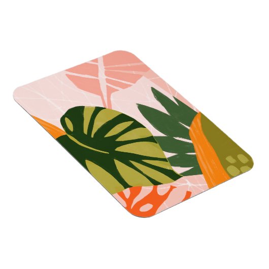 Magnet Flexible Collage Jungle I (Côté Droit)