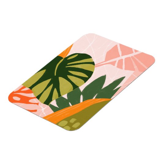 Magnet Flexible Collage Jungle I (Côté Gauche)