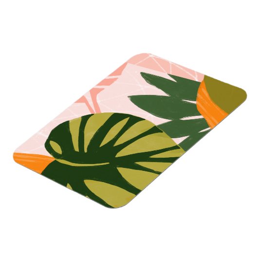 Magnet Flexible Collage Jungle I (Côté Gauche)