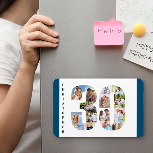 Magnet Flexible Collage photo dans le numéro 30 - 30e anniversaire