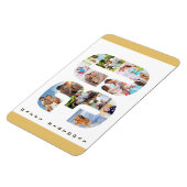 Magnet Flexible Collage photo dans le numéro 30 Joyeux 30e anniver (Côté Gauche)