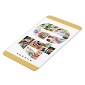 Magnet Flexible Collage photo dans le numéro 40 - 40e anniversaire (Côté Gauche)