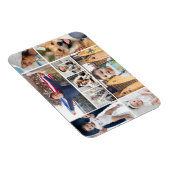 Magnet Flexible Collage photo de 9 photos pour maman (Côté Droit)