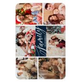 Magnet Flexible Collage photo de famille moderne (Vertical)