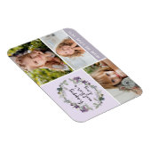 Magnet Flexible Collage photo de la Fête des mères florales (Côté Droit)