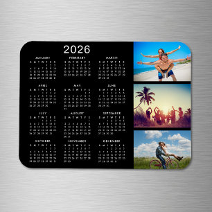 Magnet Flexible Collage photo mémorable personnalisé Calendrier 20
